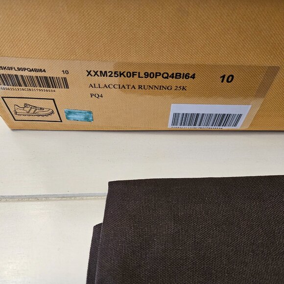 Tod's 1T Leather Trimmed Suede Sneakers - 10 UK/11 US - Picture 3 of 13